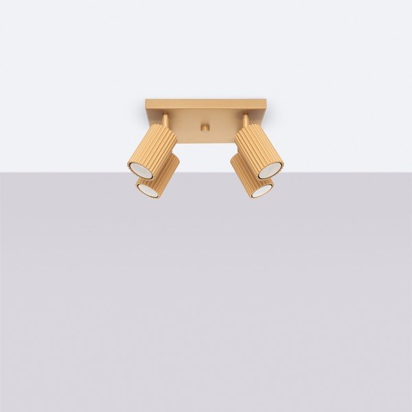 Spot auriu 25x25 cm Gleam – Sollux-image-4