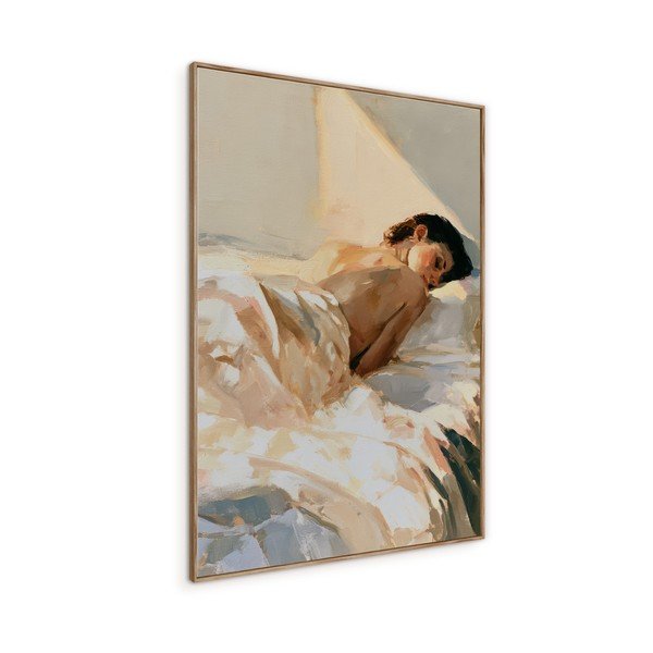 Tablou cu ramă/pe pânză imprimat 70x100 cm Dreamy Rays – Styler-image-4