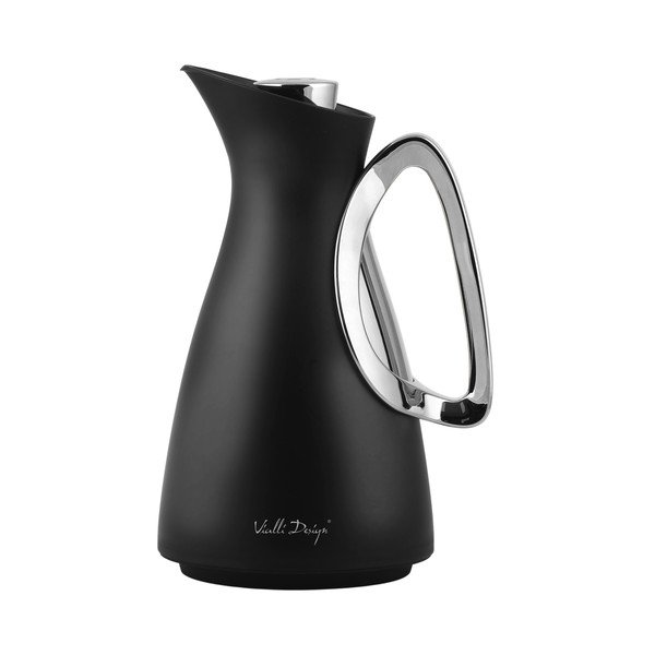 Termos negru din plastic 1 l Alessia – Vialli Design