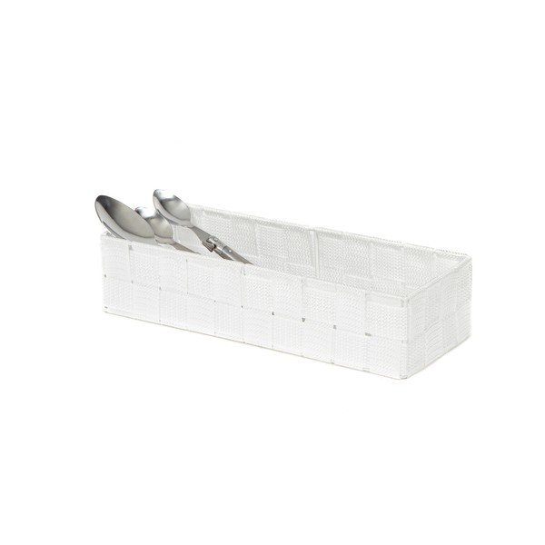 Organizator de baie alb Compactor Stan, 12 x 30 cm-image-1