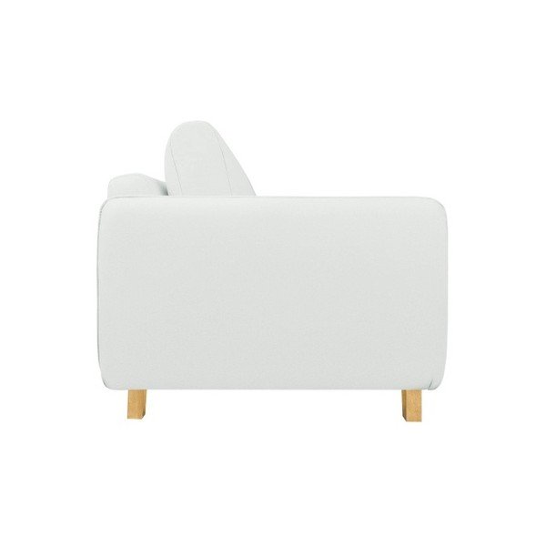 Canapea cu 3 locuri Kooko Home Bebop, gri - alb-image-1