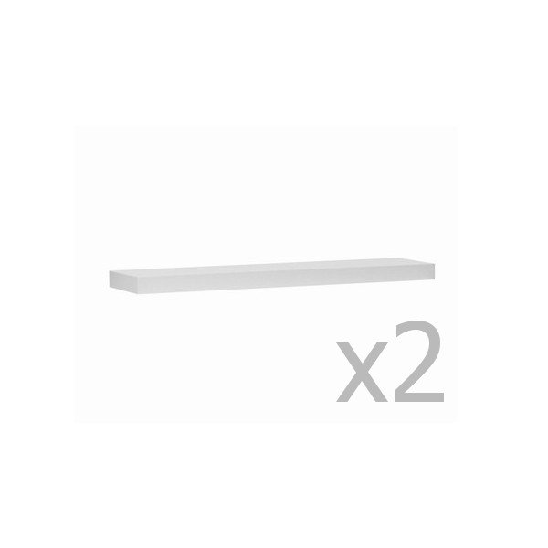 Set 2 polițe Lara, lungime 100 cm