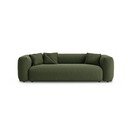 Canapea modulară verde extensibilă 264 cm Martina – Micadoni 