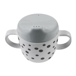 Cană gri pentru copii 0,17 l Happy Dots - Done by Deer