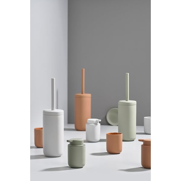 Suport din ceramică pentru periuțele de dinți Zone Soft Grey, gri deschis-image-1