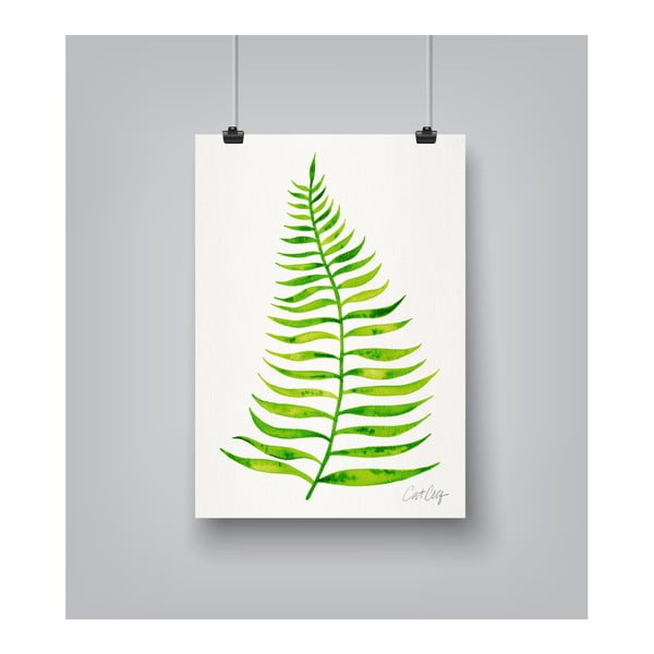 Poster Americanflat Americanflat Palm Leaf, 30 x 42 cm