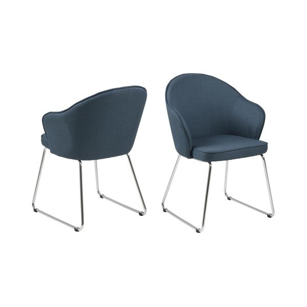 Scaun Actona Mitzie, albastru-image-2