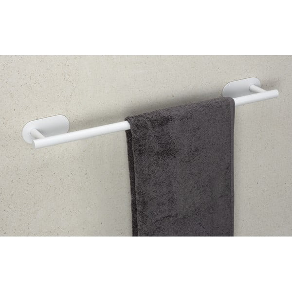 Suport pentru prosoape alb autoadeziv din oțel inoxidabil Orea Uno – Wenko-image-1