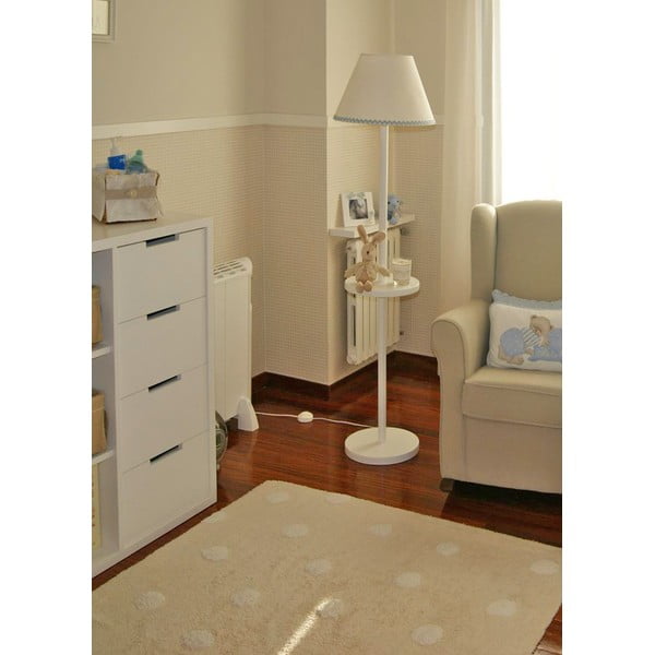 Covor pentru copii bej lavabil/țesut manual din bumbac 120x160 cm Polka Dots Beige – Lorena Canals-image-1