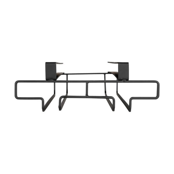 Suport sub raft pentru pahare Wenko, negru-image-2