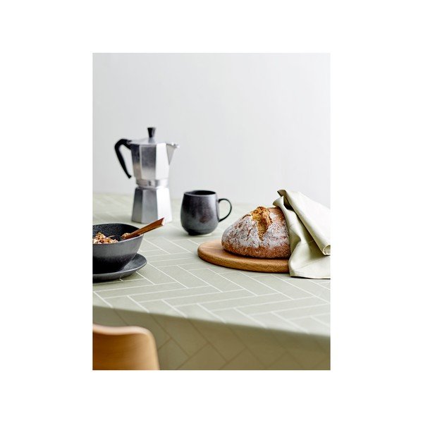 Față de masă din damasc 140x320 cm Tiles Damask – Södahl-image-1