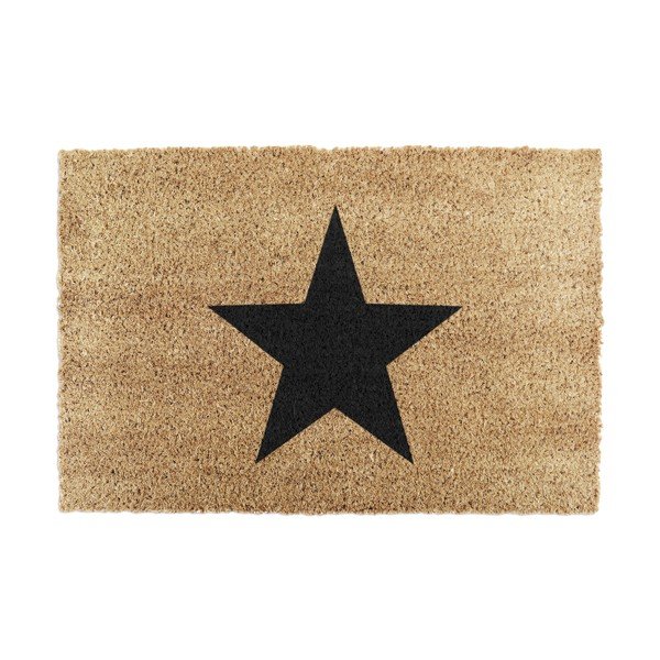 Covoraș de intrare din fibre de nucă de cocos 40x60 cm Star – Artsy Doormats