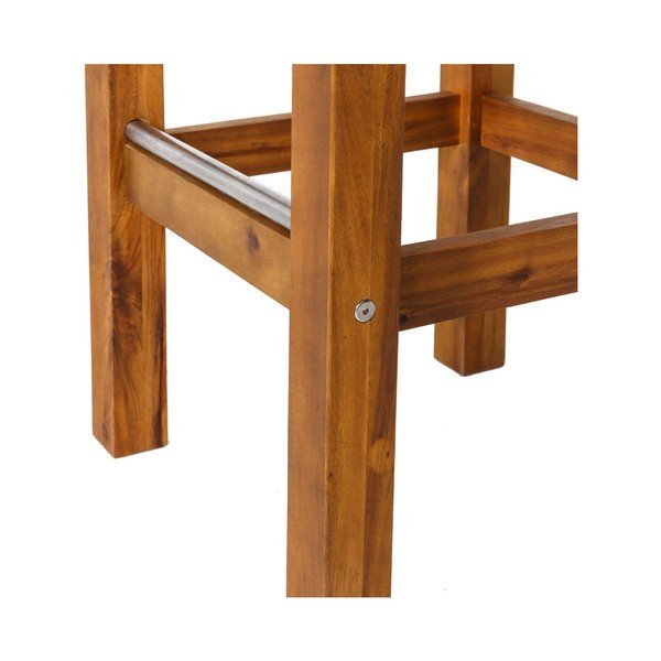 Scaun de bar de grădină  din lemn Norah – LDK Garden-image-3