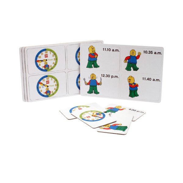 Ceas și piesă didactică LEGO® Time Teacher, albastru -image-3