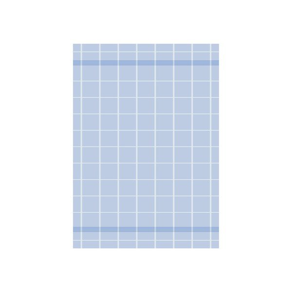 Prosop din bumbac pentru bucătărie Södahl Geometric, albastru, 50 x 70 cm