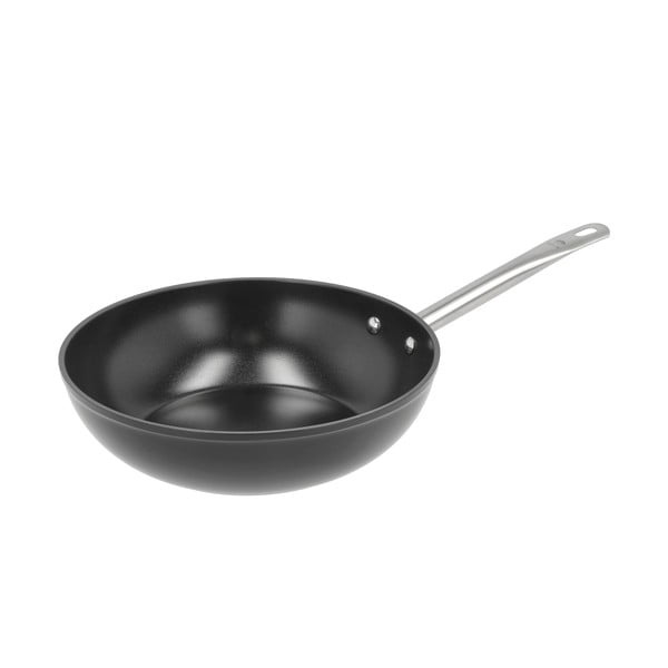 Tigaie tip wok cu suprafață antiaderentă din aluminiu ø 28 cm – Holm