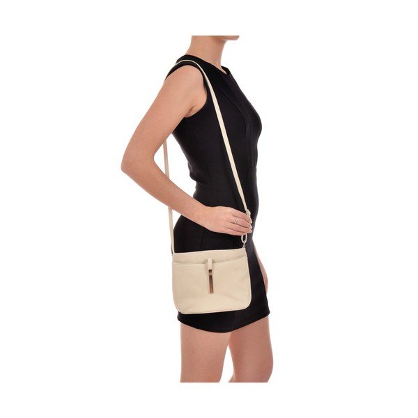 Poșetă din piele Roberta M. 241 Beige-image-4