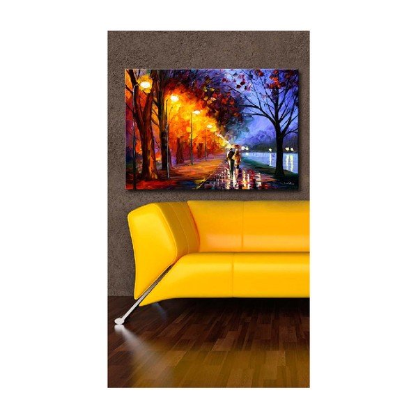Tablou pe pânză Fall Walk, 70 x 45 cm-image-1