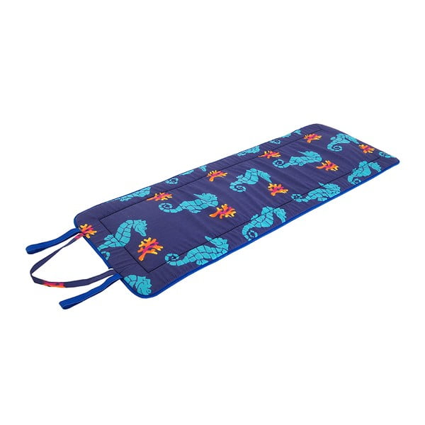 Pernă pentru scaun de grădină albastră pentru șezlong 52x148 cm   Seahorse – B.E.S.