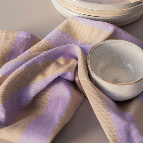 Prosoape de vase 2 buc. din bumbac 50x70 cm Stripes – Mette Ditmer Denmark-image-1