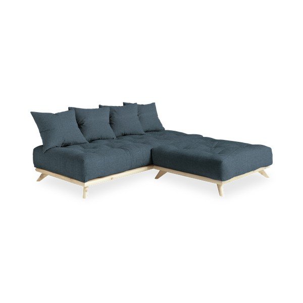 Canapea Karup Design Senza Natural/Deep Blue, albastru închis-image-4