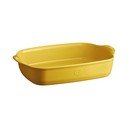 Vas de copt din ceramică Emile Henry Ultime, 36 x 23 cm, galben