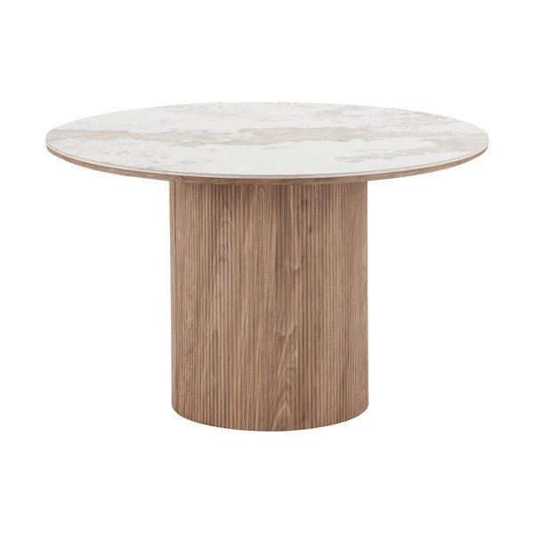 Masă de dining extensibilă cu blat ceramic cu blat suplimentar Athens – House Nordic