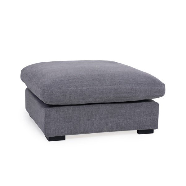 Taburet/suport picioare Scandic Comfy, gri-image-1