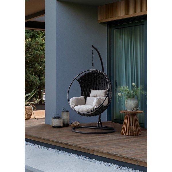 Măsuță de grădină rotundă din lemn de acacia ø 50 cm Rodano – Bizzotto-image-2