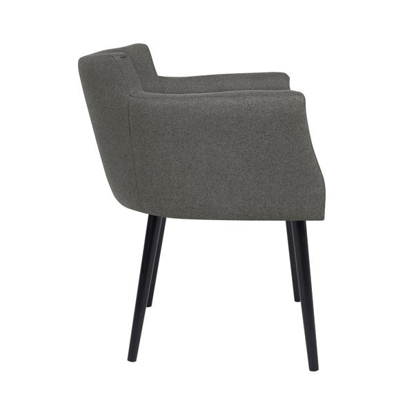 Scaun cu cotiere Windsor & Co Sofas Gemini, gri deschis-image-2