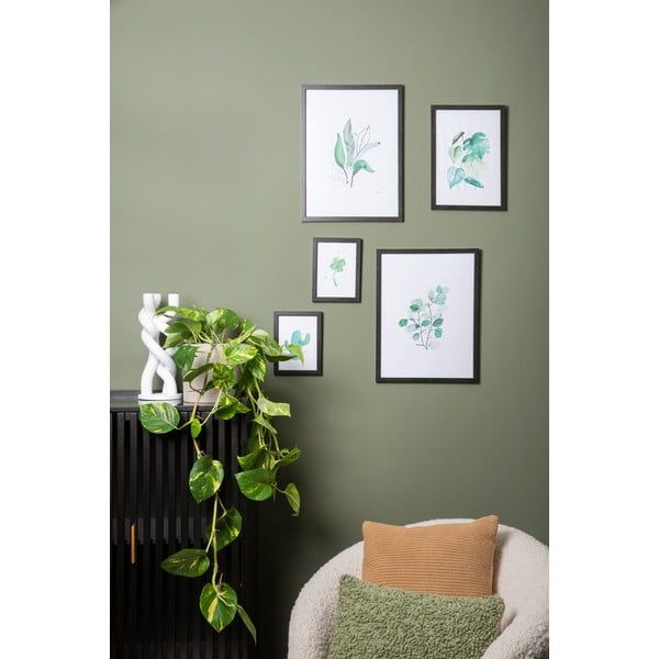 Suport din ceramică pentru trei lumânări PT LIVING Twisted, înălțime 31,4 cm, alb-image-1