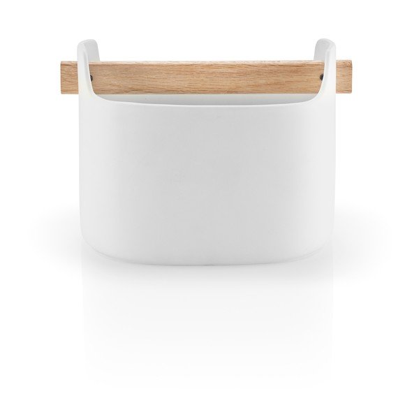 Organizator de bucătărie din ceramică Eva Solo Nordic, înălțime 15 cm, albă-image-1
