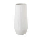 Vază din ceramică Unimasa, 14,5 x 30 cm, alb
