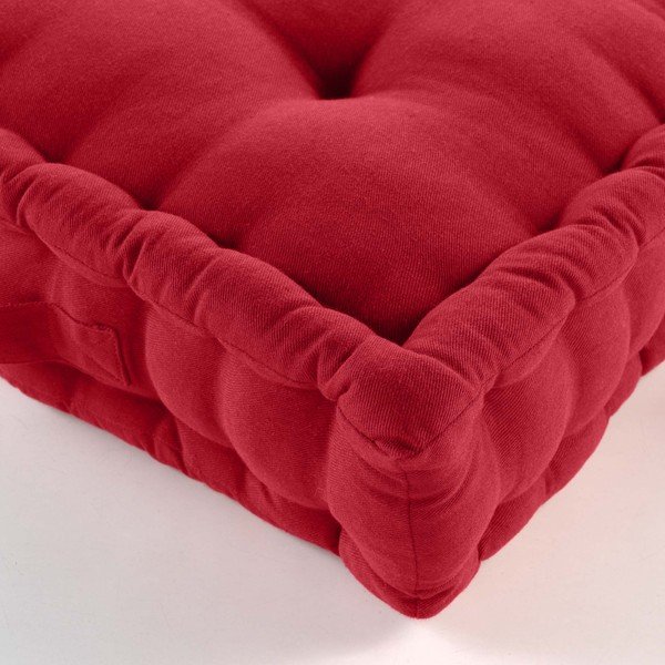 Fotoliu bean bag roșu Twily – douceur d'intérieur-image-1