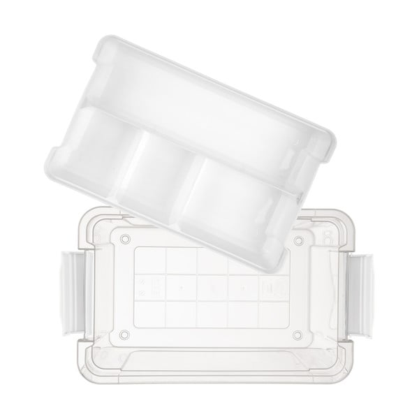 Cutie de depozitare din plastic cu capac 35x23x17 cm Multi Stormax – Orion-image-2