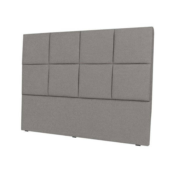 Tăblie de pat Mazzini Sofas Barletta, 180 x 120 cm, gri deschis-image-2