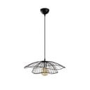 Lustră neagră cu abajur din metal ø 50 cm Farac – Opviq lights