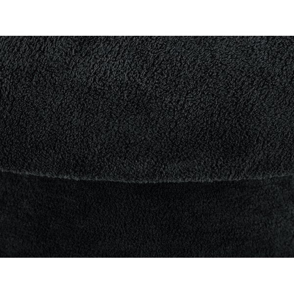 Taburet negru cu tapițerie din catifea Mushroom – Leitmotiv-image-2