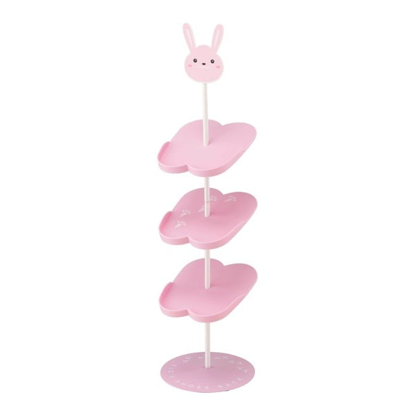 Raft pentru pantofi copii YAMAZAKI Kid´s Shoe Rack, roz