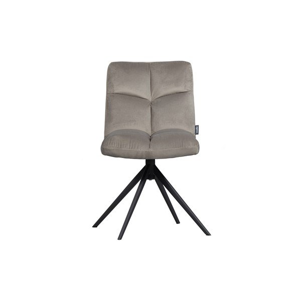Scaun dining gri rotativ Vinny – WOOOD