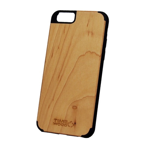 Carcasă din lemn pentru telefon iPhone 6/6S TIMEWOOD Maple