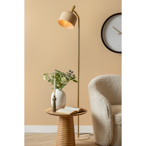 Lampadar maro deschis cu abajur din metal (înălțime 164 cm) Smart – Leitmotiv-image-1