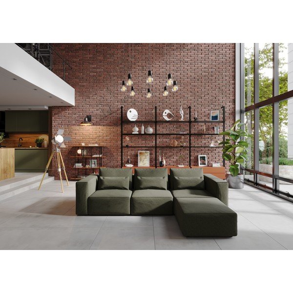 Modul pentru canapea verde Riposo Ottimo – Sit Sit-image-2