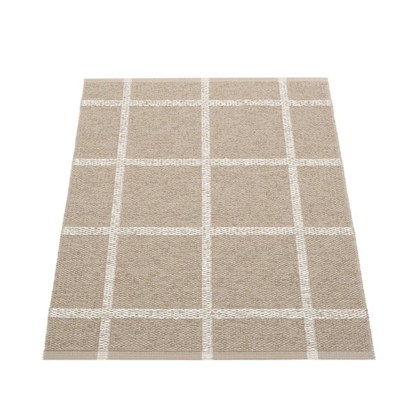 Covor pentru exterior și interior bej 70x100 cm Ada Dark Linen – Pappelina