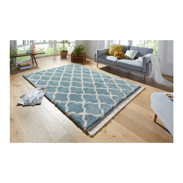 Covor Mint Rugs Marino, 200 x2 90 cm, albastru-image-3