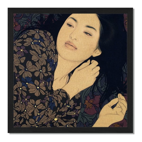 Tablou înrămat Liv Corday Asian Sachiko, 40 x 40 cm