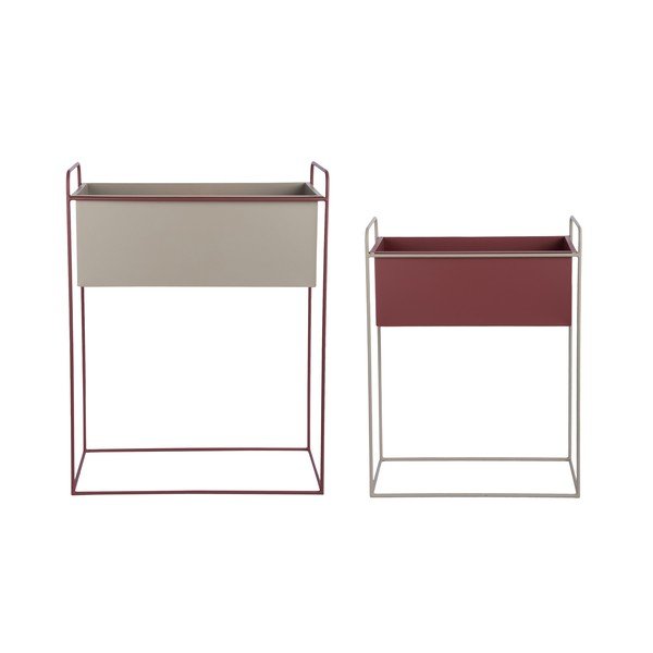 Suporturi pentru flori 2 buc. din metal (înălțime 65 cm) Reina – PT LIVING-image-3