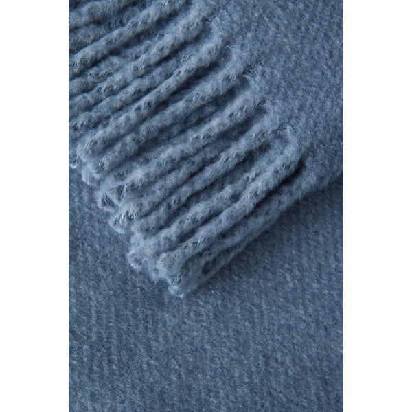 Pled din amestec de bumbac Euromant Basics, 140 x 180 cm, gri-image-2