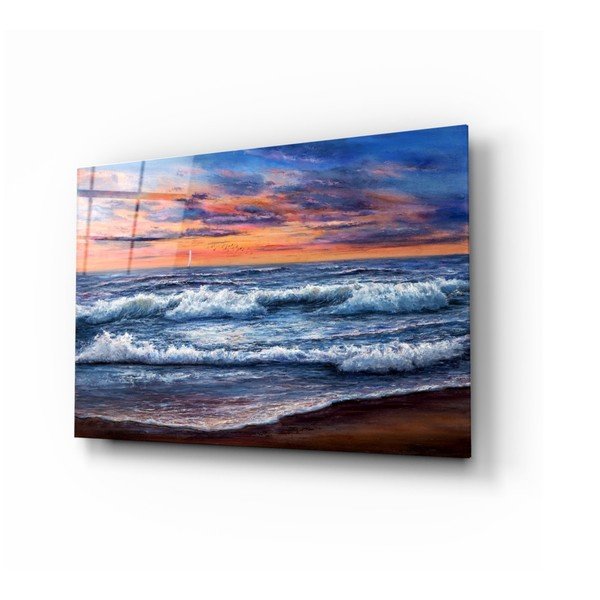 Tablou din sticlă Insigne Waves, 72 x 46 cm