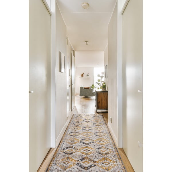 Covor tip traversă bej 80x300 cm Soft Eman – FD-image-1